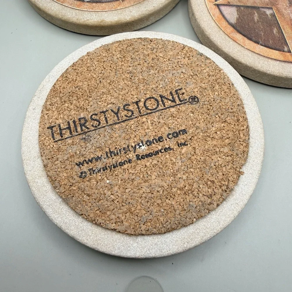 Thirstystone Coasters (3) Star Pattern